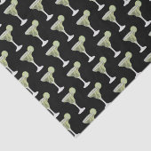 Margarita Black Tissuepapier (Detail)