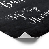 Margarita-bord voor posters met streepjesborden (Hoek)