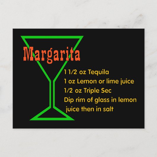 Margarita Briefkaart (Voorkant)
