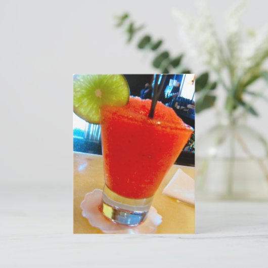 margarita briefkaart (Staand voorkant)