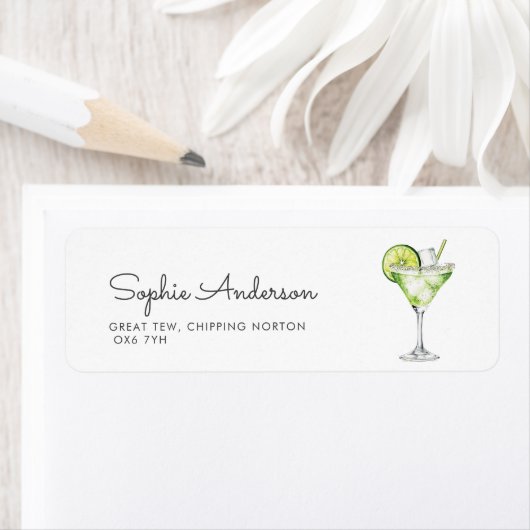 Margarita Bruiloftsfeest Adres Etiket (Insitu)