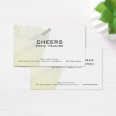 Margarita Business Drink Voucher Cards Visitekaartje (Bureau)