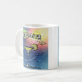 Margarita Cocktail #9 set van 12 Drink Recipe Koffiemok (Voorkant links)