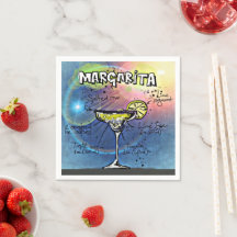 Margarita Cocktail (#9 van 12 Drink Recipe Set)