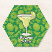 Margarita Cocktail Kartonnen Onderzetters (Voorkant)