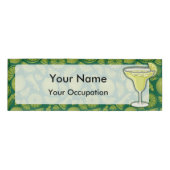 Margarita cocktail naam tag (Voorkant)