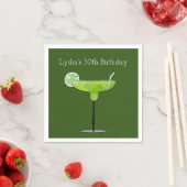 Margarita Cocktail Paper Napkin Servet (Insitu)