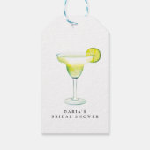 Margarita Cocktail Party Cadeau Labels Cadeaulabel (Achterkant)