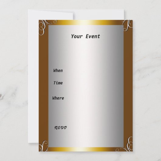 Margarita Cocktail Party - Uitnodiging (Achterkant)