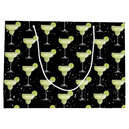 Margarita Cocktail Patroon Groot Cadeauzakje (Achterkant)
