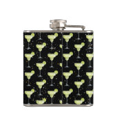 Margarita Cocktail Patroon Heupfles (Achterkant)