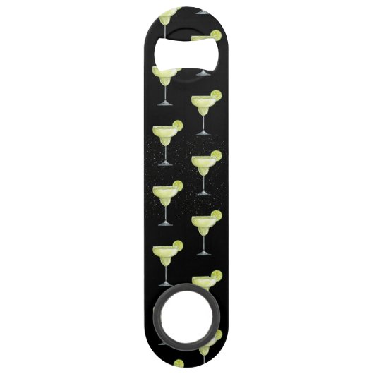 Margarita Cocktail Pattern Speed Flessenopener (Voorkant)