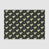 Margarita Cocktail Pattern Tissuepapier (Voorkant)
