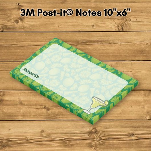 Margarita Cocktail Post-it® Notes
