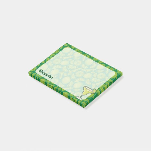 Margarita Cocktail Post-it® Notes (Schuin)