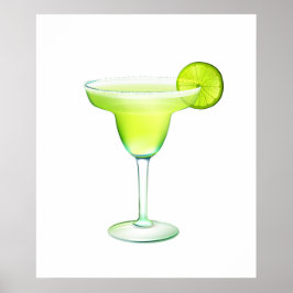 Margarita Cocktail Poster - SRF