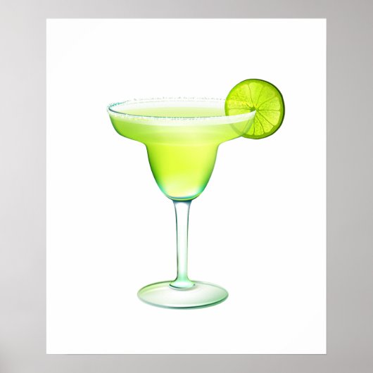 Margarita Cocktail Poster - SRF (Voorkant)