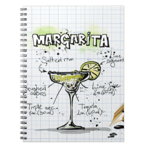 Margarita Cocktail Recipe Notitieboek