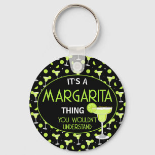 Margarita Cocktail Schattig  Sleutelhanger