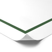 Margarita Cocktail Trouwstoel kaart Poster (Hoek)