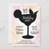 Margarita Cocktail Verjaardagsfeestje Kaart (Voorkant)