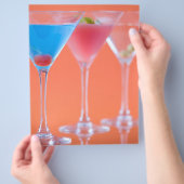 Margarita cocktails flyer (Hand)