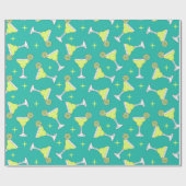 Margarita Cocktails Patronen Cadeaupapier (Vlak)