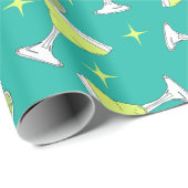 Margarita Cocktails Patroon Cadeaupapier (Rol Hoek)