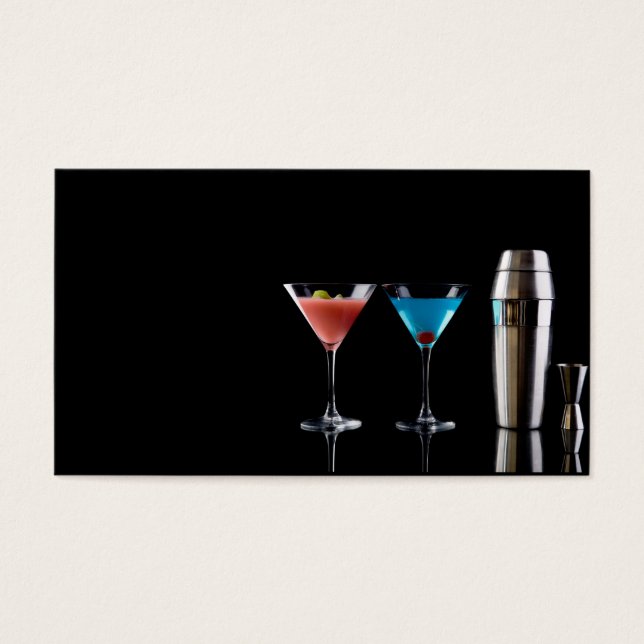 Margarita cocktails visitekaartje (Voorkant)
