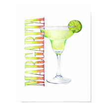 Margarita Colored Pencil Tekening
