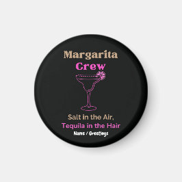 Margarita Crew Zout in de Lucht Tequila in het Haa Magneet