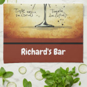 Margarita Custom Bar Gold Aangepast Theedoek (Gevouwen)