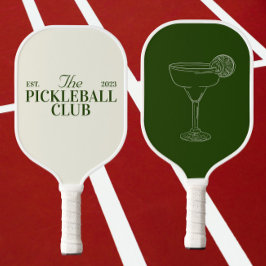 Margarita Custom en Schattige Pickleball Club Padd Pickleball Paddle