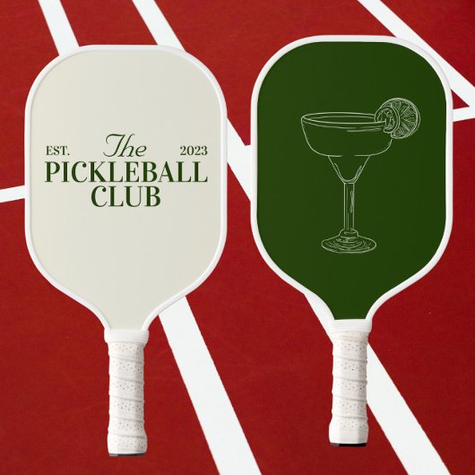 Margarita Custom en Schattige Pickleball Club Padd Pickleball Paddle