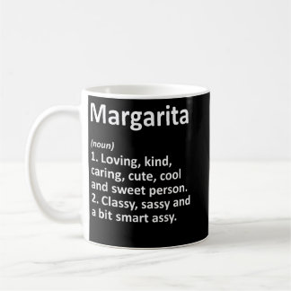 MARGARITA Definition Personalised Funny Birthday G Koffiemok