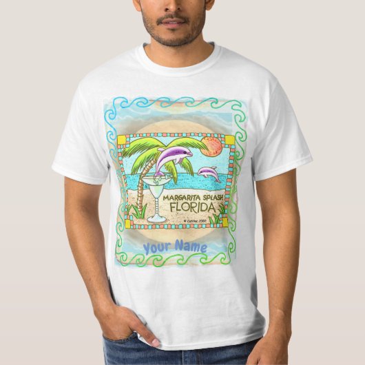 Margarita Dolfijn t-shirt (Voorkant)