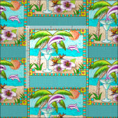 Margarita Dolphin Splash Stof (Delen)