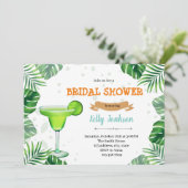 Margarita dorp tropische uitnodiging (Staand voorkant)