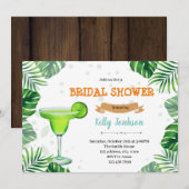 Margarita dorp tropische uitnodiging (Voorkant / Achterkant)