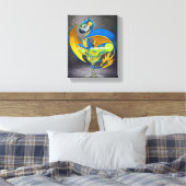 Margarita Dragon 8x10 Canvas Afdrukken (Insitu (Slaapkamer))