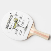 Margarita Drink Recipe Design Tafeltennisbatje (Zijkant)