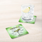 Margarita Drink Recipe Kartonnen Onderzetters (Insitu)