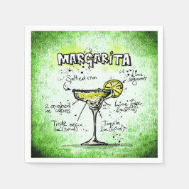 Margarita Drink Recipe Servetten