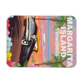 Margarita Eiland - Venezuela reisposter Magneet (Horizontaal)
