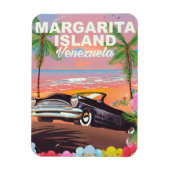 Margarita Eiland - Venezuela reisposter Magneet (Verticaal)