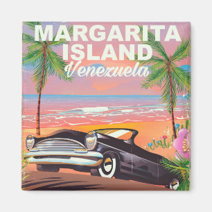 Margarita Eiland - Venezuela reisposter Magneet