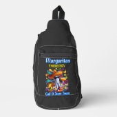 Margarita Emergency Sombrero-dragende octopus Sling Bag (Voorkant)