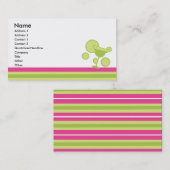 Margarita en Stripes Visitekaartje (Voorkant / Achterkant)
