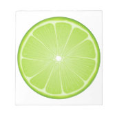 Margarita Feest Lime Notitieblok (Voorkant)