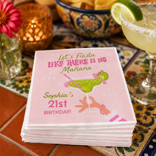 Margarita Feest Verjaardagsfeest Servetten voor Vo